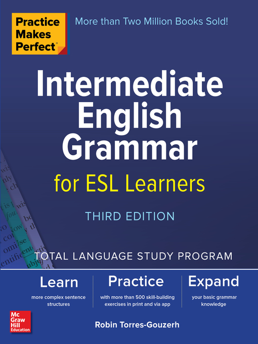 Title details for Intermediate English Grammar for ESL Learners by Robin Torres-Gouzerh - Available